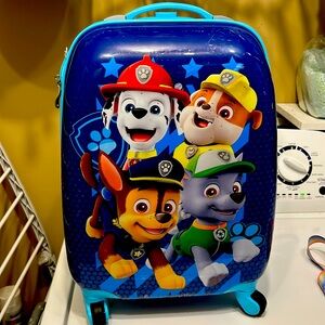 Paw patrol rolling suitcase